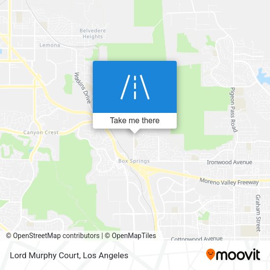 Lord Murphy Court map