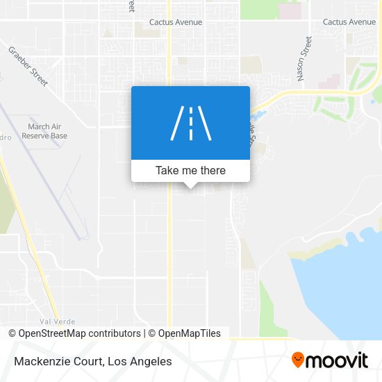 Mapa de Mackenzie Court