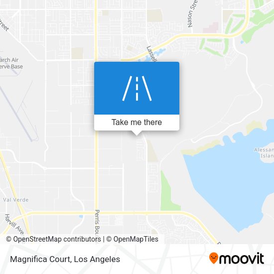 Mapa de Magnifica Court
