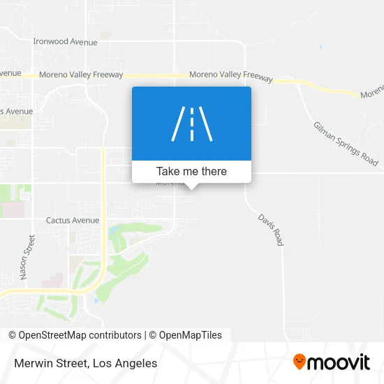 Merwin Street map