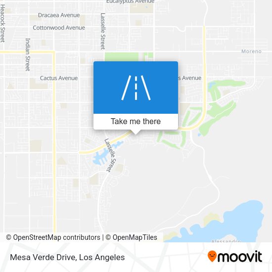 Mapa de Mesa Verde Drive