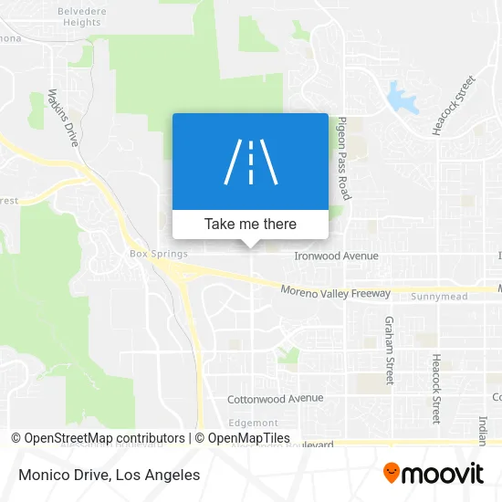 Monico Drive map