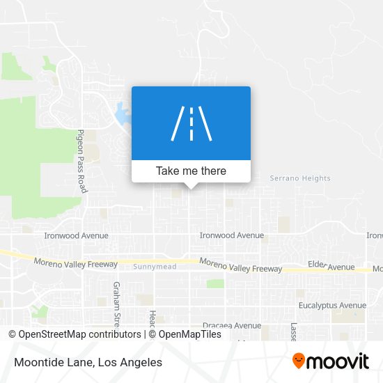 Mapa de Moontide Lane