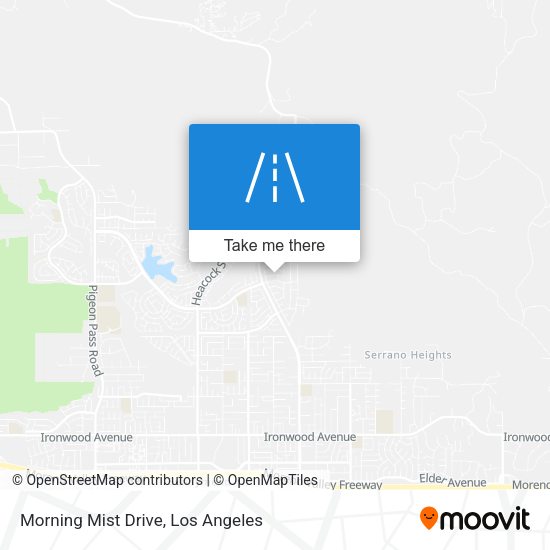 Mapa de Morning Mist Drive