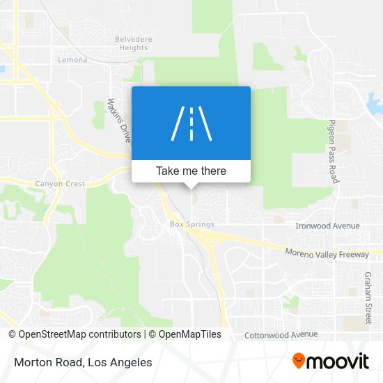 Mapa de Morton Road