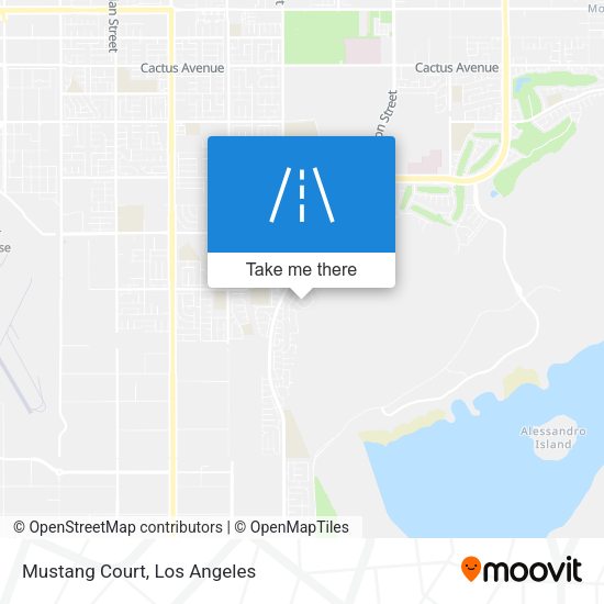 Mapa de Mustang Court