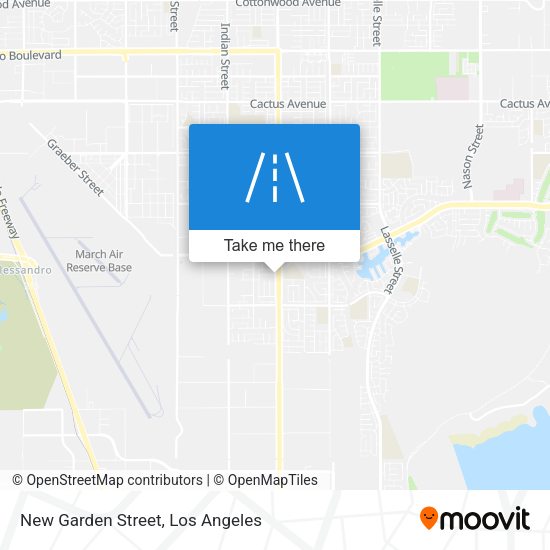 New Garden Street map