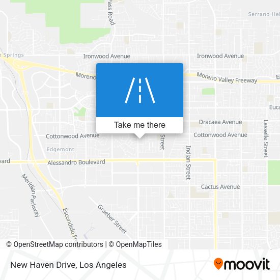 Mapa de New Haven Drive