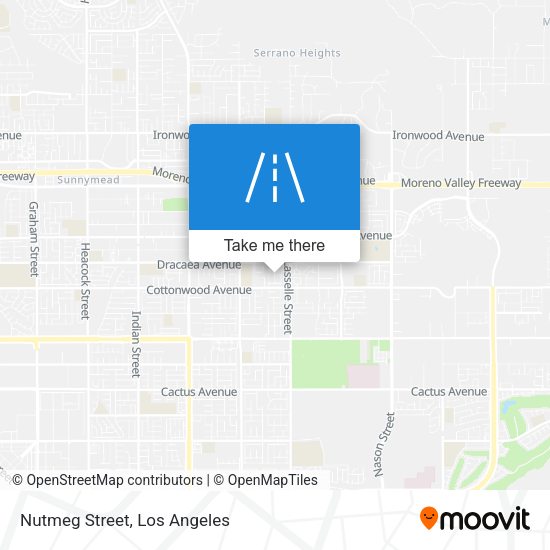 Mapa de Nutmeg Street