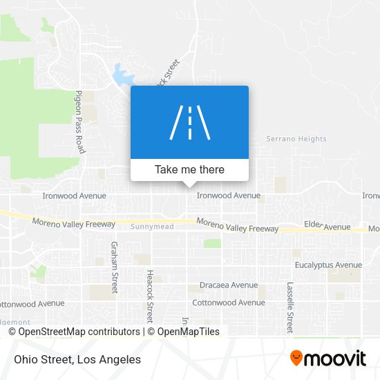 Mapa de Ohio Street