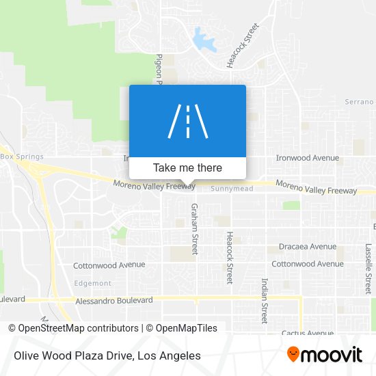 Mapa de Olive Wood Plaza Drive