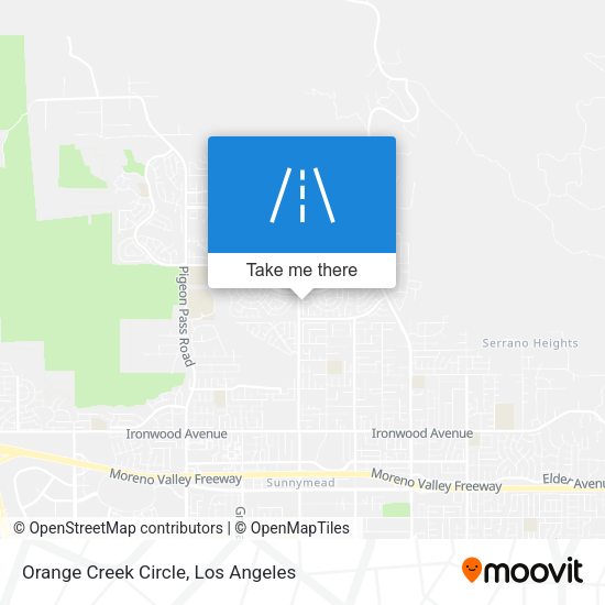 Orange Creek Circle map