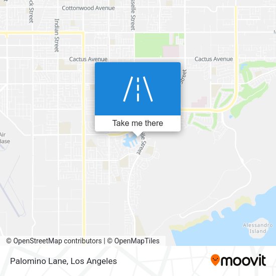 Mapa de Palomino Lane