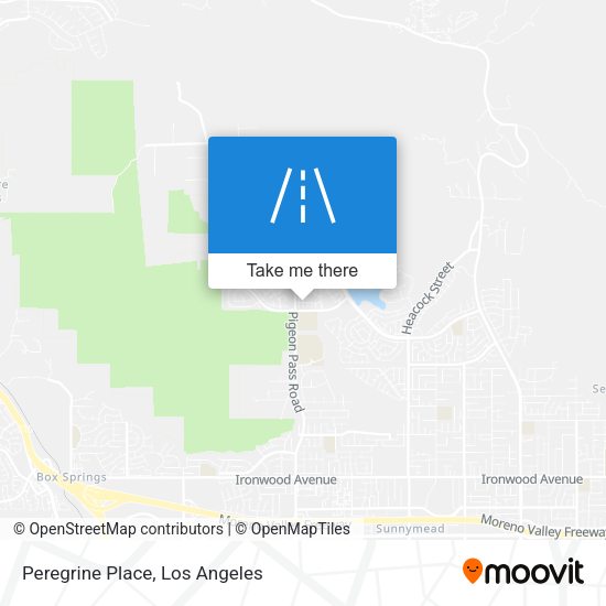 Mapa de Peregrine Place
