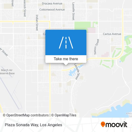 Plaza Sonada Way map