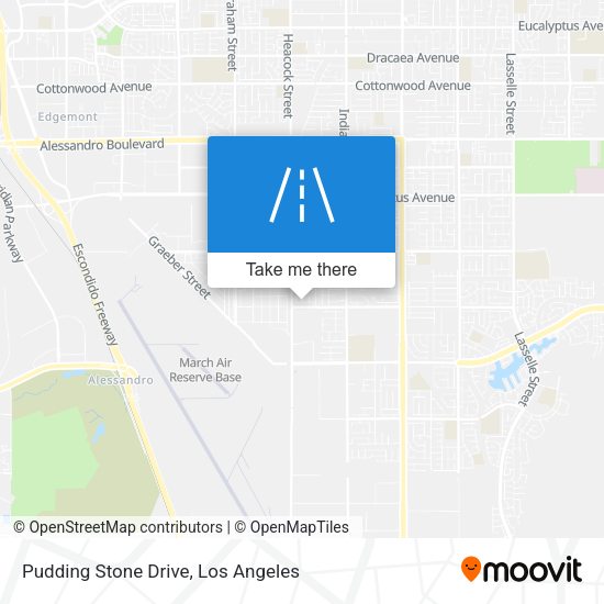 Mapa de Pudding Stone Drive