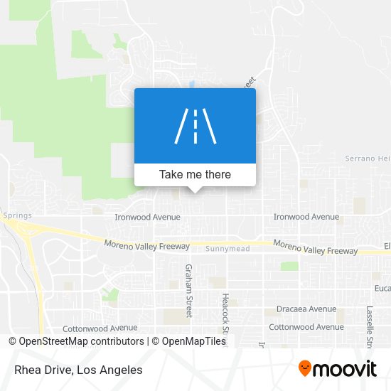 Mapa de Rhea Drive