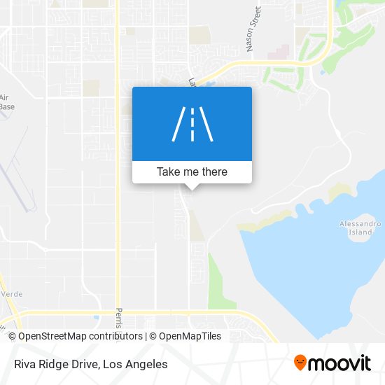 Riva Ridge Drive map