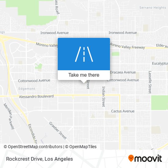 Rockcrest Drive map