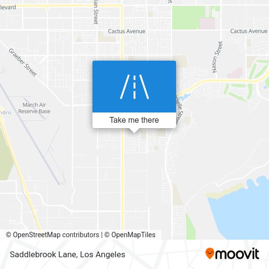 Mapa de Saddlebrook Lane
