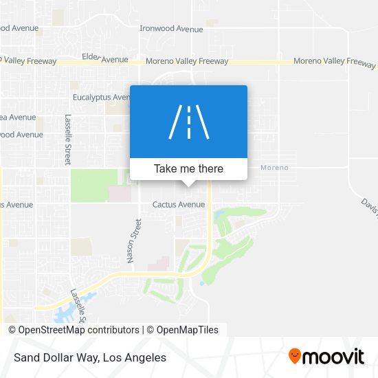Mapa de Sand Dollar Way