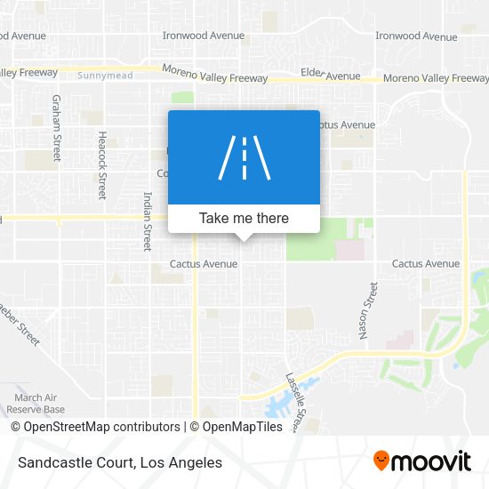Sandcastle Court map