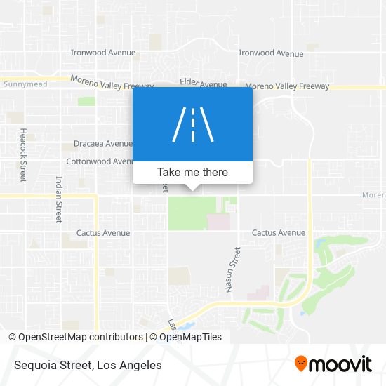 Mapa de Sequoia Street