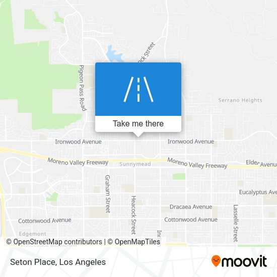 Mapa de Seton Place