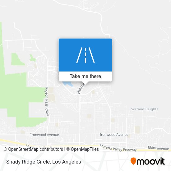Shady Ridge Circle map