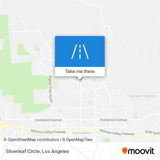Mapa de Silverleaf Circle