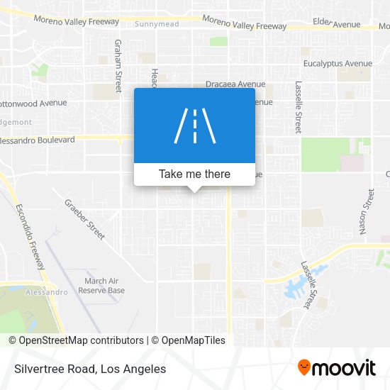 Mapa de Silvertree Road