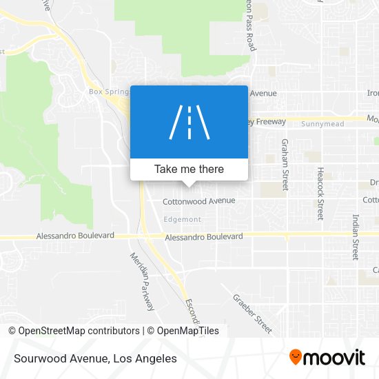 Mapa de Sourwood Avenue