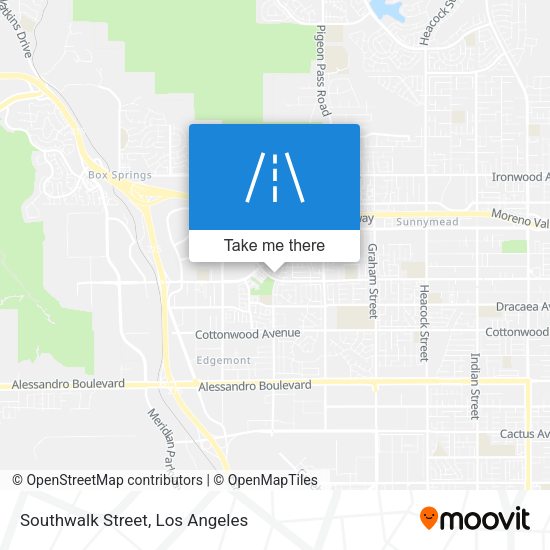 Southwalk Street map