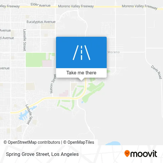 Spring Grove Street map