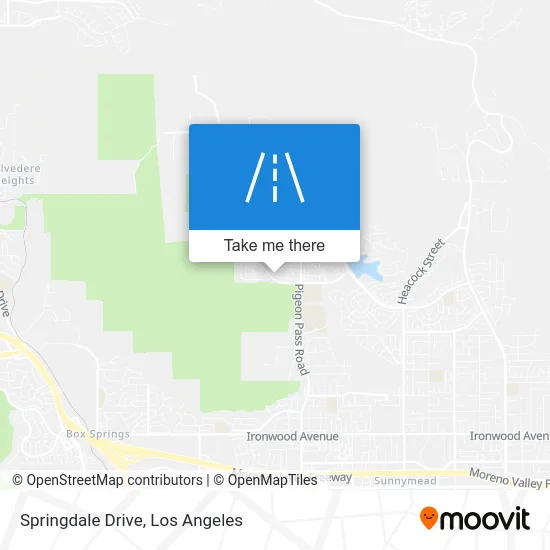 Springdale Drive map