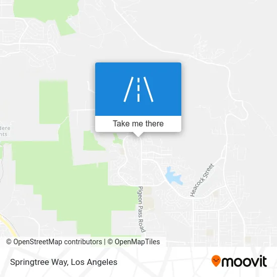 Springtree Way map