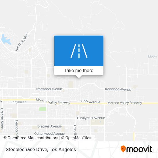 Mapa de Steeplechase Drive