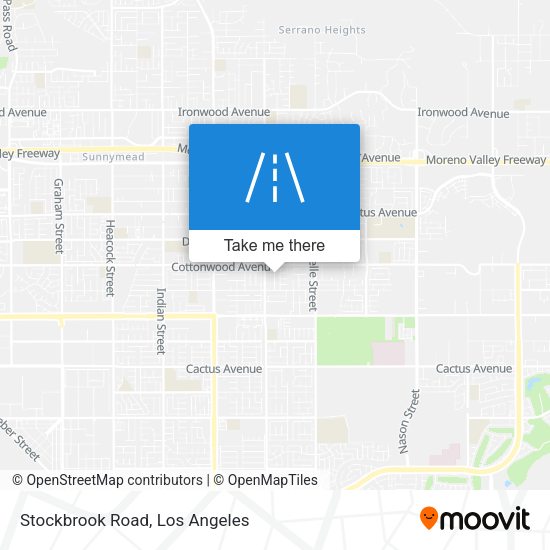Mapa de Stockbrook Road