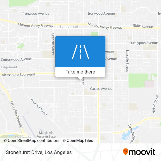 Stonehurst Drive map