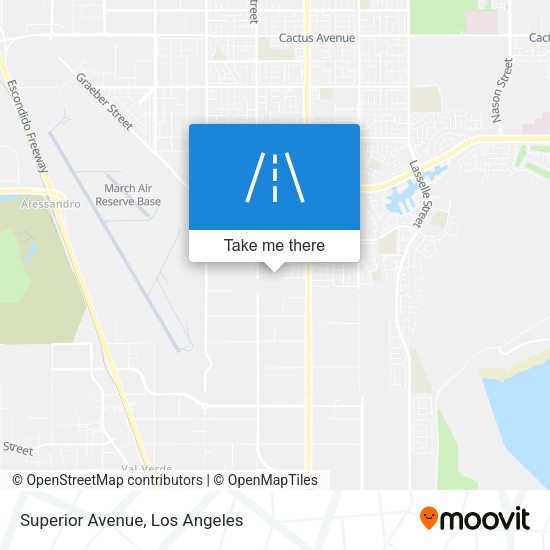 Mapa de Superior Avenue