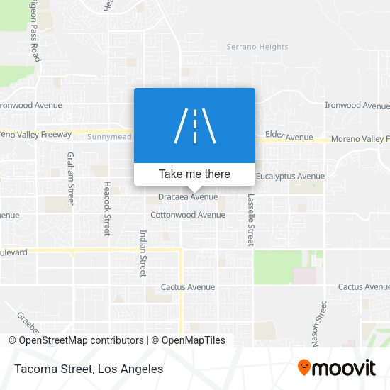 Mapa de Tacoma Street