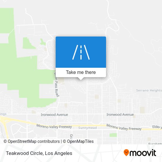 Mapa de Teakwood Circle