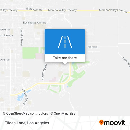 Mapa de Tilden Lane