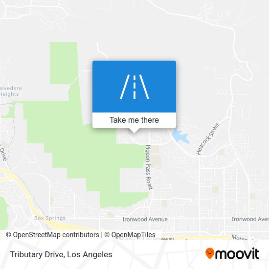 Mapa de Tributary Drive