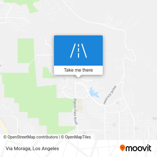 Mapa de Via Moraga