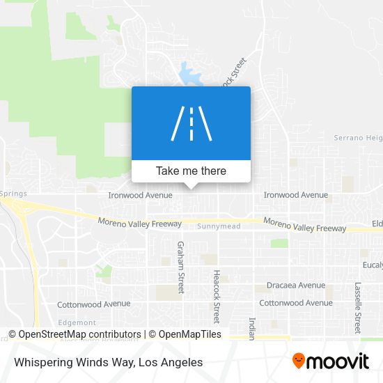 Mapa de Whispering Winds Way