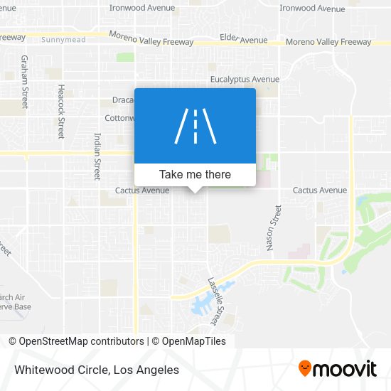 Mapa de Whitewood Circle