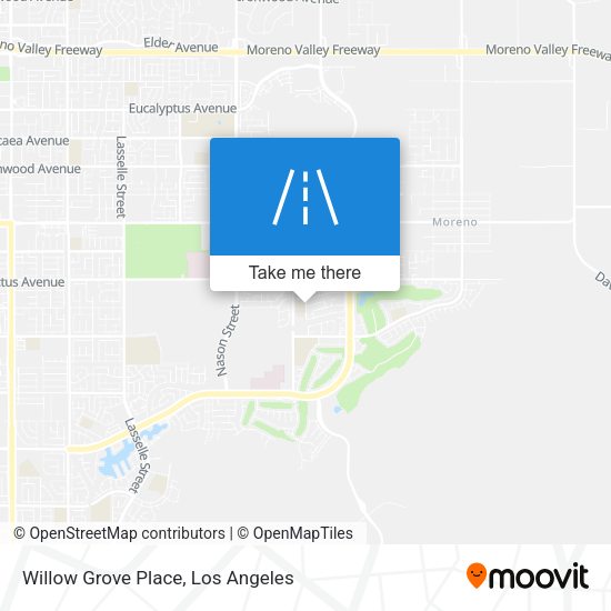 Willow Grove Place map