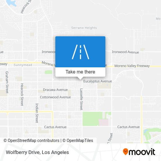 Mapa de Wolfberry Drive