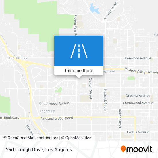 Mapa de Yarborough Drive